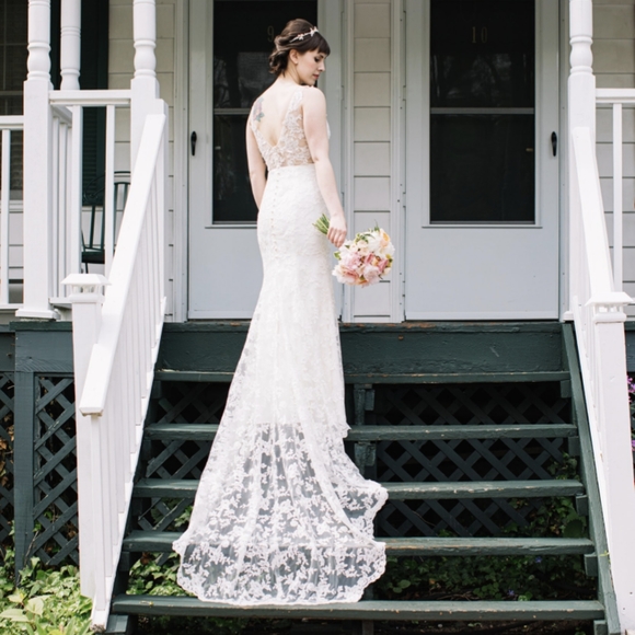 Rebecca Schoneveld Dresses & Skirts - Rebecca Schoneveld Tristan Ivory Lace Wedding Gown